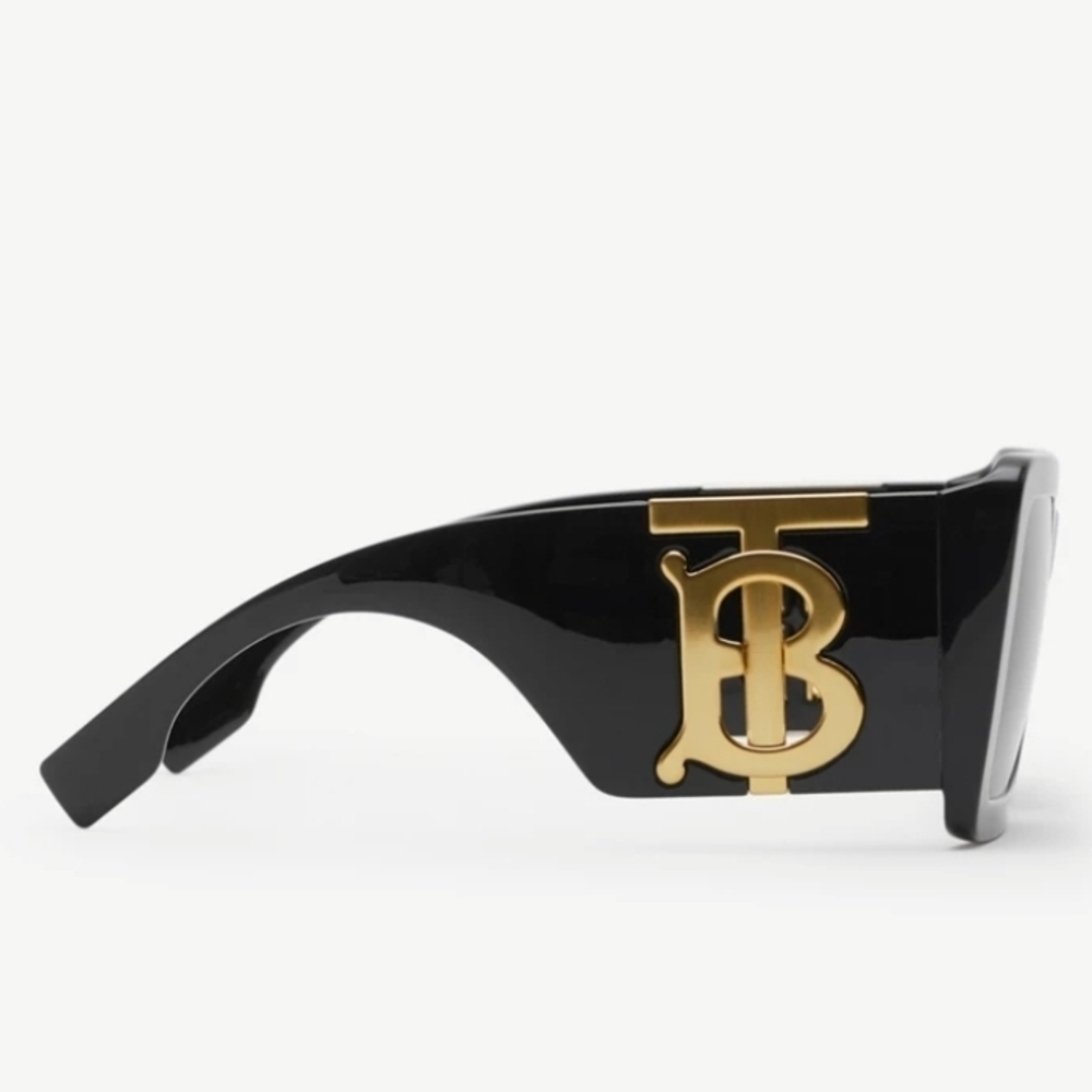 Burberry Black and Gold Sunglasses